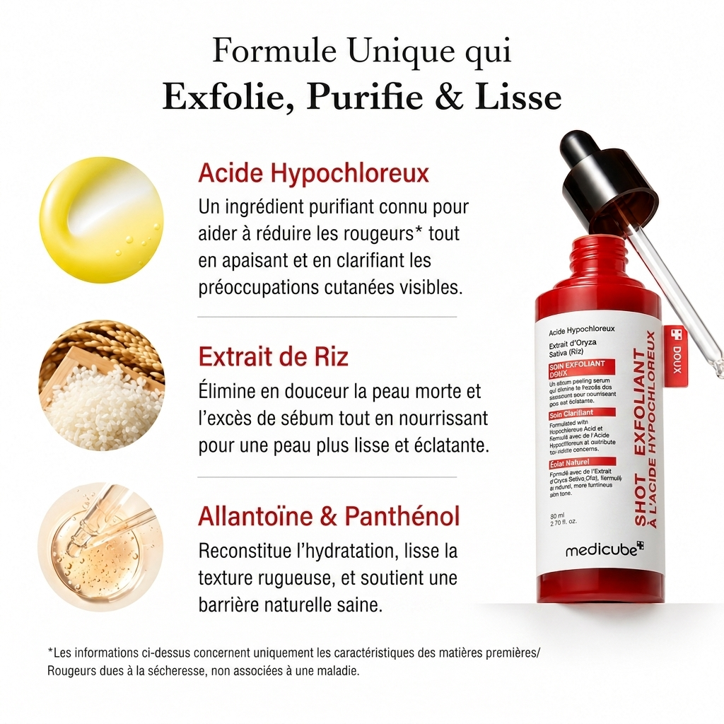 Medicube Hypochlorous Rice Peel Shot Serum