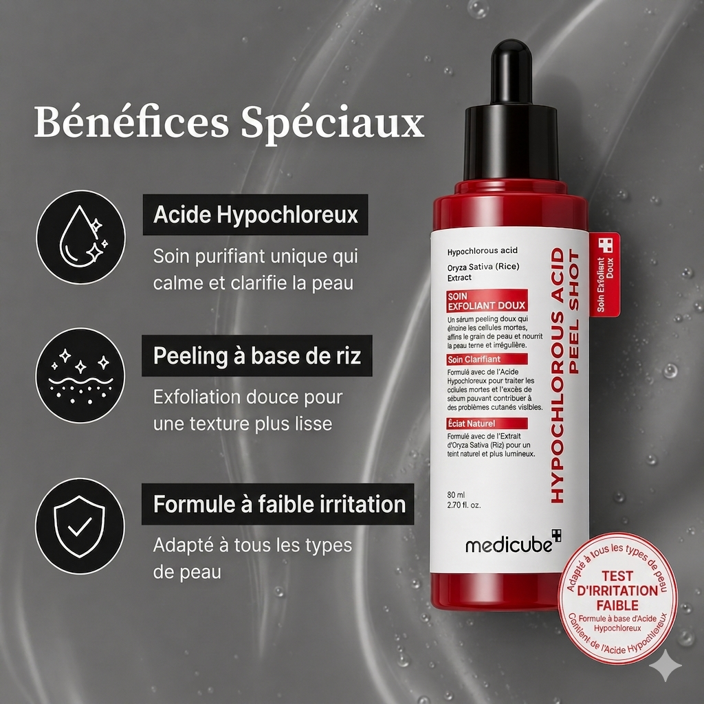 Medicube Hypochlorous Rice Peel Shot Serum