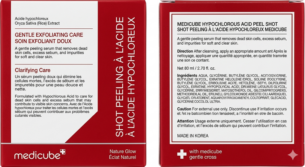 Medicube Hypochlorous Rice Peel Shot Serum