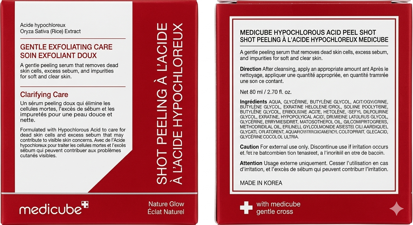 Medicube Hypochlorous Rice Peel Shot Serum